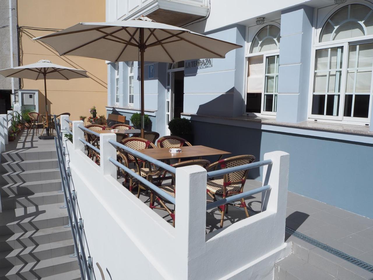 Hotel La Terraza Mino Exterior foto